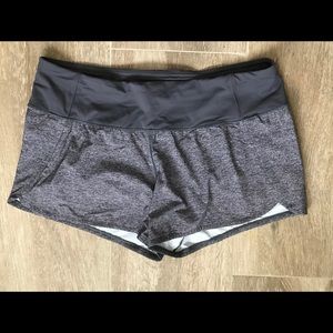 NWOT Lululemon speed shorts